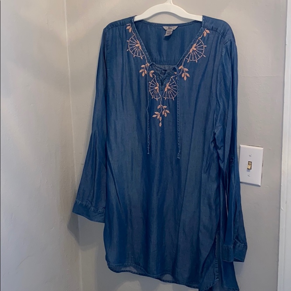 Bass Denim Tunic Dress